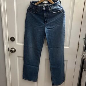 Abercrombie & Fitch High Rise Blue Jeans